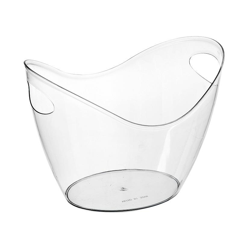 x116 acrylic ingot ice bucket household good-looking champagne ice bucket plastic bar beer frame large cold wine Item Picture