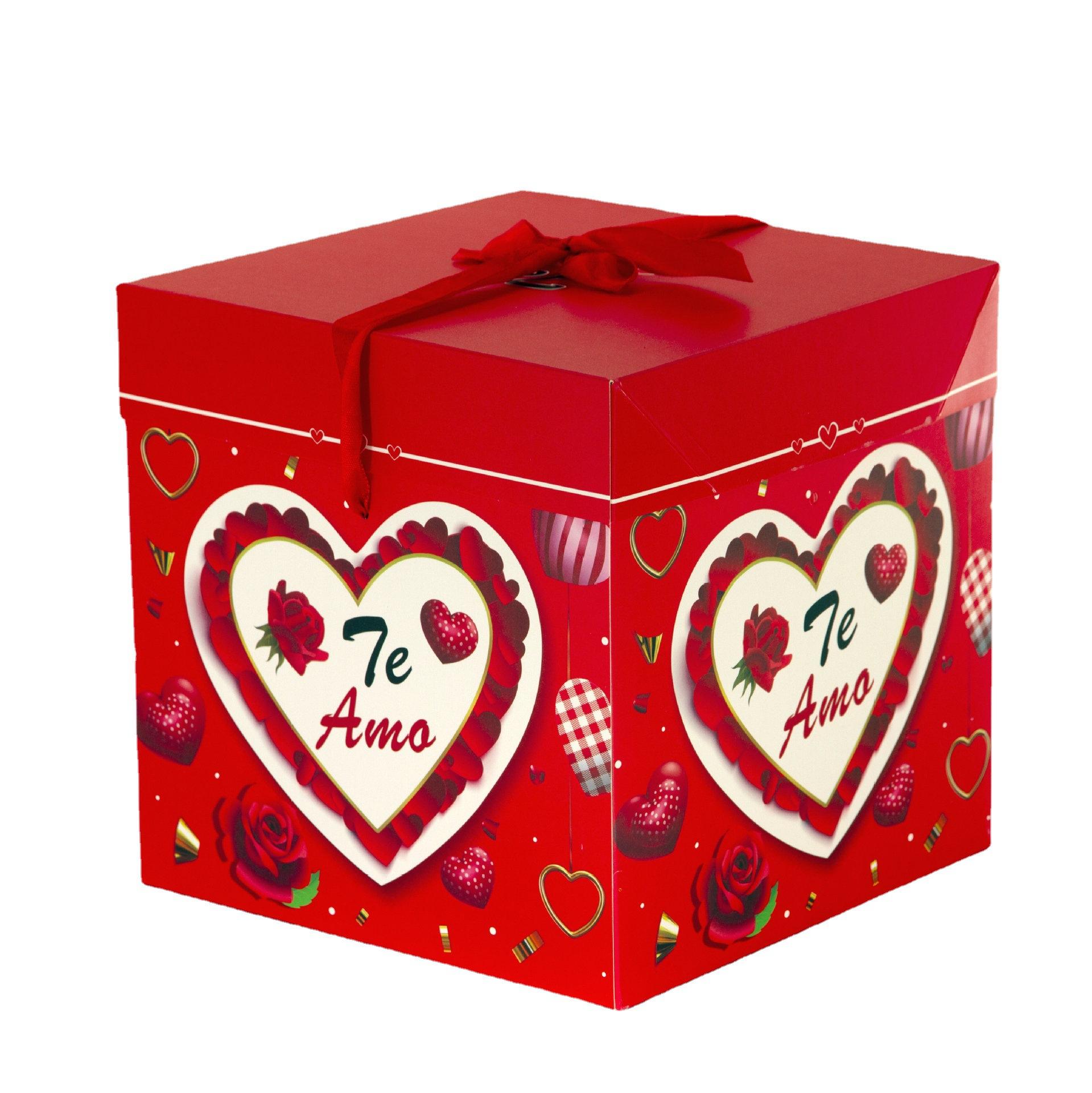 Spanish for Birthdays and Valentine's Days Packaging Gift Christmas Gift Box Creative Gift Box Apple Box Cookie Box Item Picture