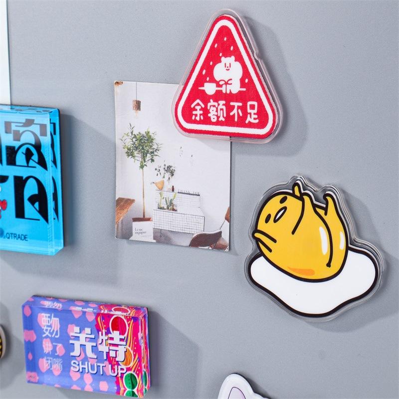 source factory acrylic fridge sticker customized acrylic fridge sticker wholesale acrylic fridge sticker creative