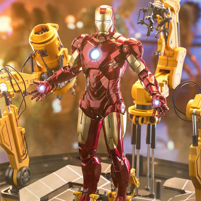 Marvel Avengers Iron Man Captain America Spider-Man Killer Hulk Venom Anime Garage Kits Toy full figure