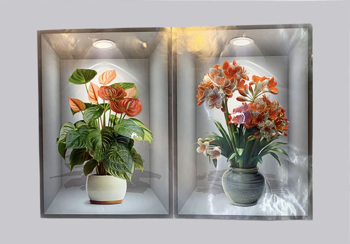 FD-AL 装饰层层贴 墙壁 装饰贴3D立体层次贴纸 手工贴纸