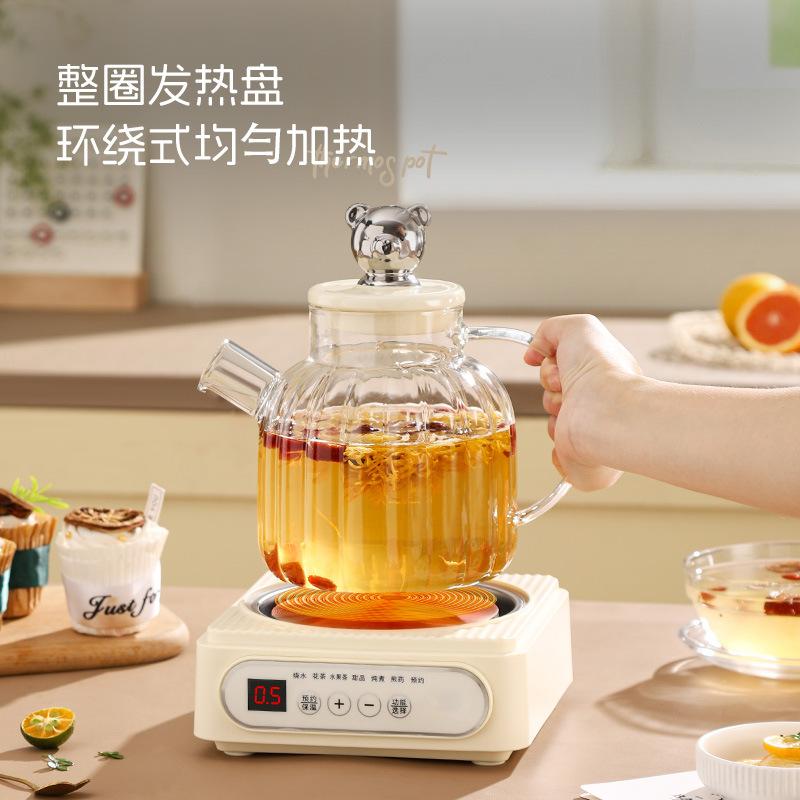 health pot multi-functional household thermal insulation small office automatic glass scented tea tea cooker boil water boil teapot Specification drawing