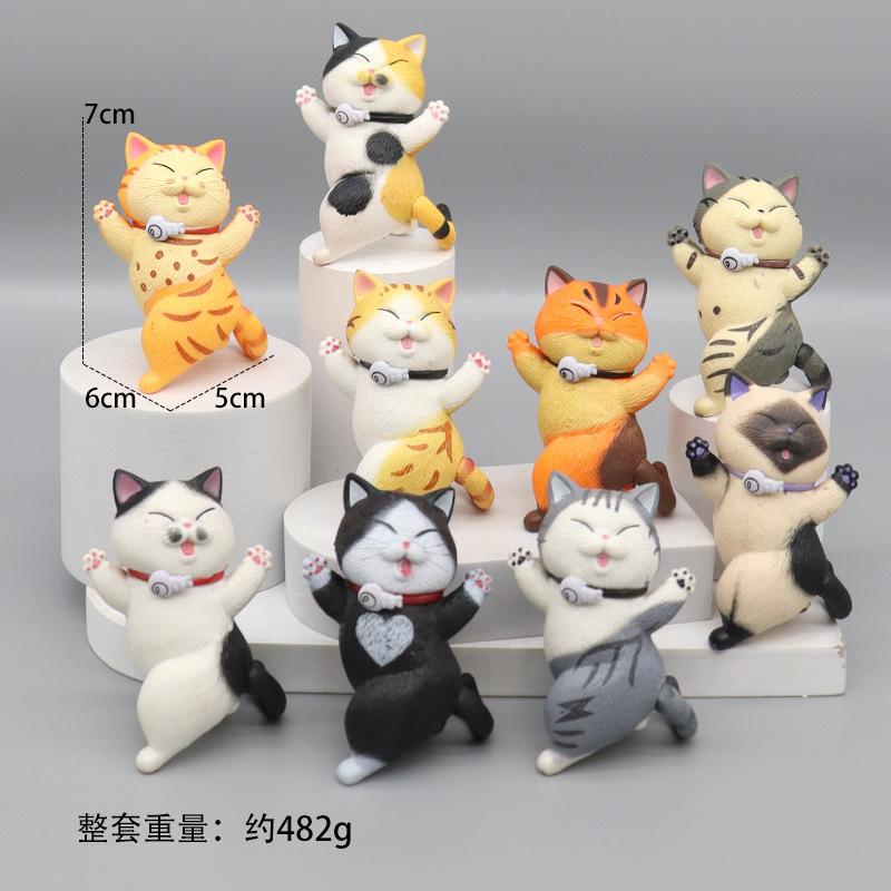 Cartoon Anime Series Hand-Made Model Pirate Dragon Ball Decoration Hero King Alliance Clip Doll Machine Doll details Picture