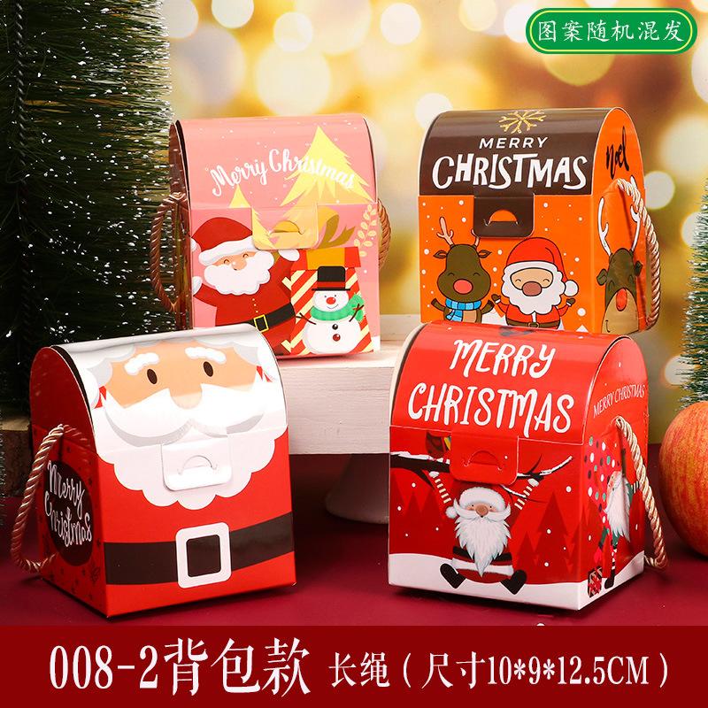 new christmas apple box hexagonal christmas eve apple box portable christmas eve fruit apple box christmas box Specification drawing