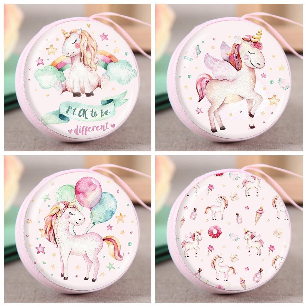 Baby Born One-Month Feast Years Old Return Gift Pony Coin Purse Hand Painted Unicorn Korean Style Wedding Candies Box Birth Gift Box