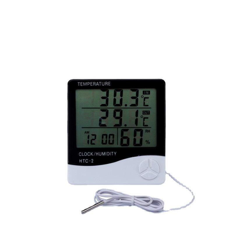 electronic hygrometer htc-2 aquarium farming greenhouse planting thermometer