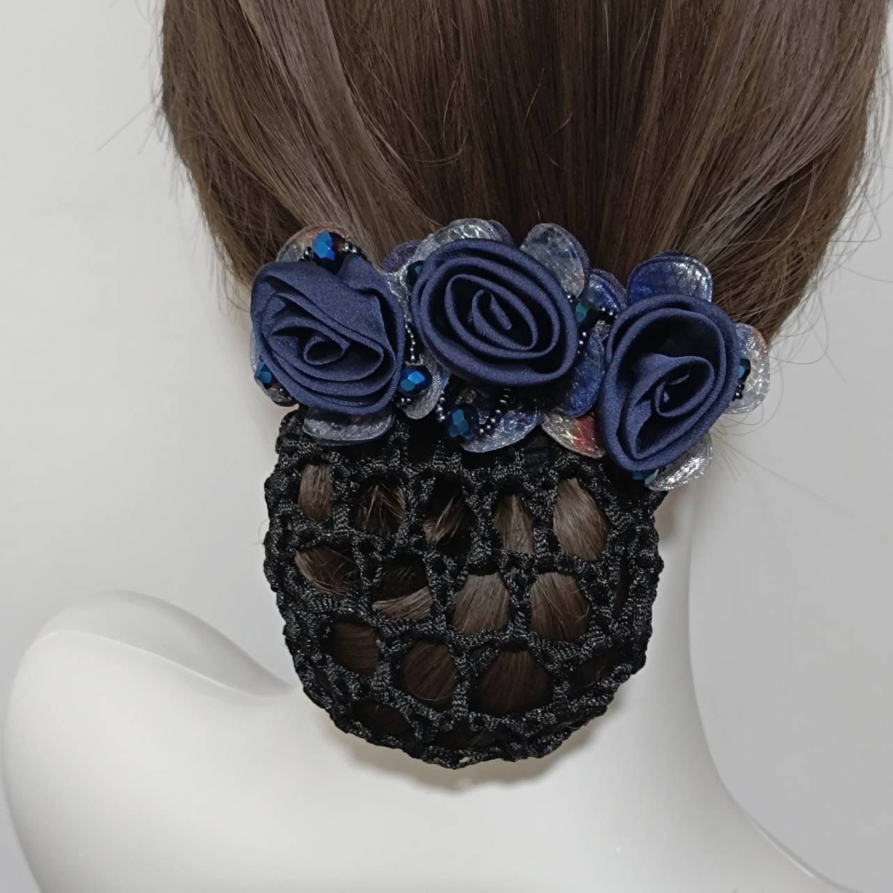 Trendy and stylish hairstyles, bestsellers, bank hairstyles, women's updo, flight attendant hair accessories, nurse hairstyles, new hair clips, net pockets detail image 6