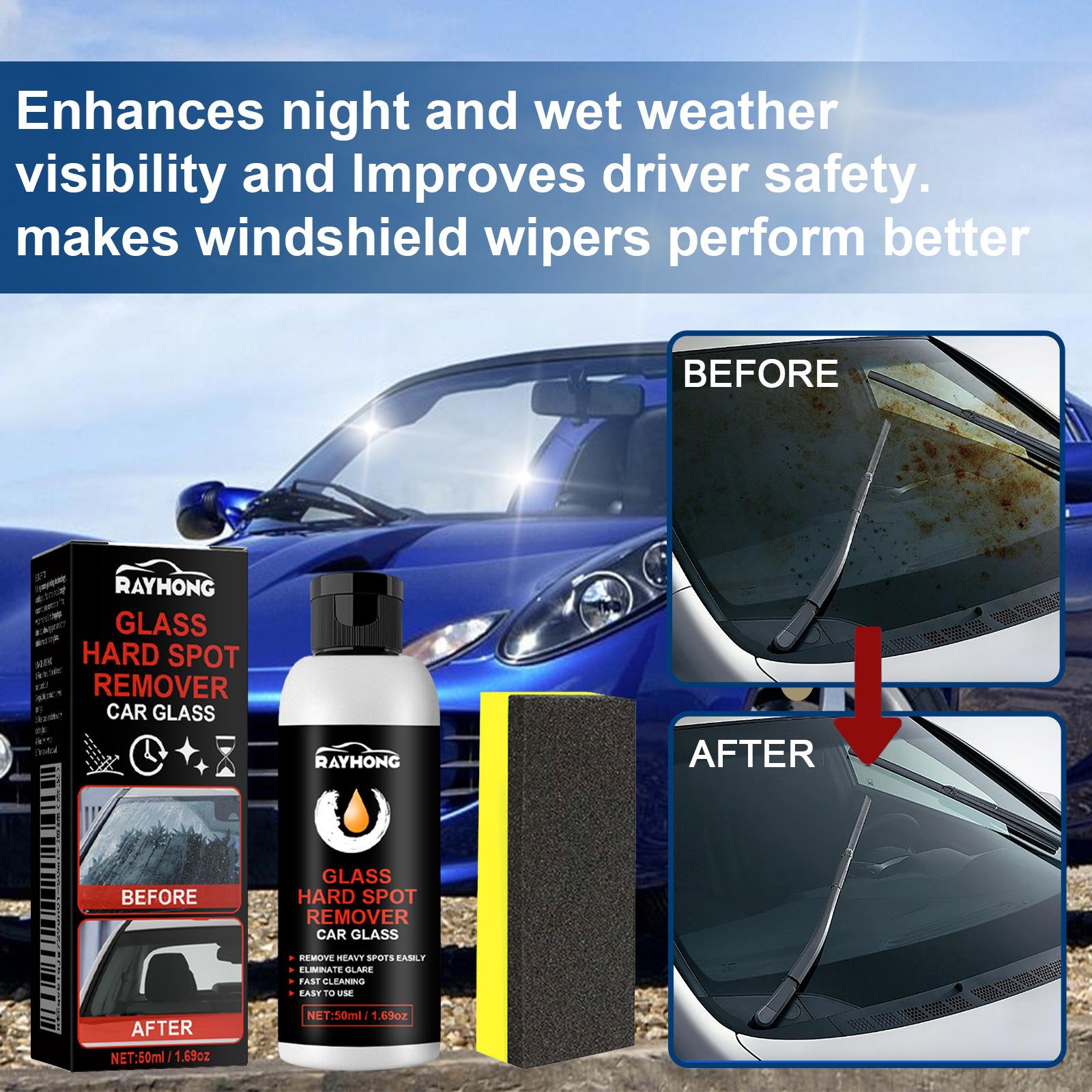 Rayhong Car Glass Deep Cleaning Polishing Paster Glass Scratch Repair Polish Polishing Paster Cleaning Decontamination