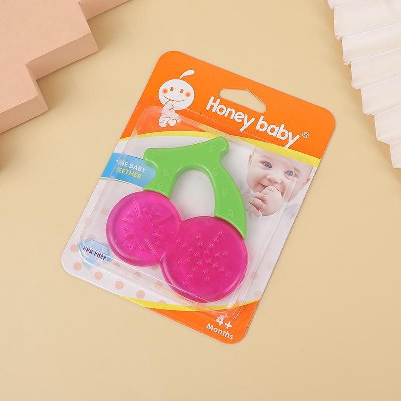 [honey baby] baby teether molar baby teether baby teether cartoon fruit baby teether