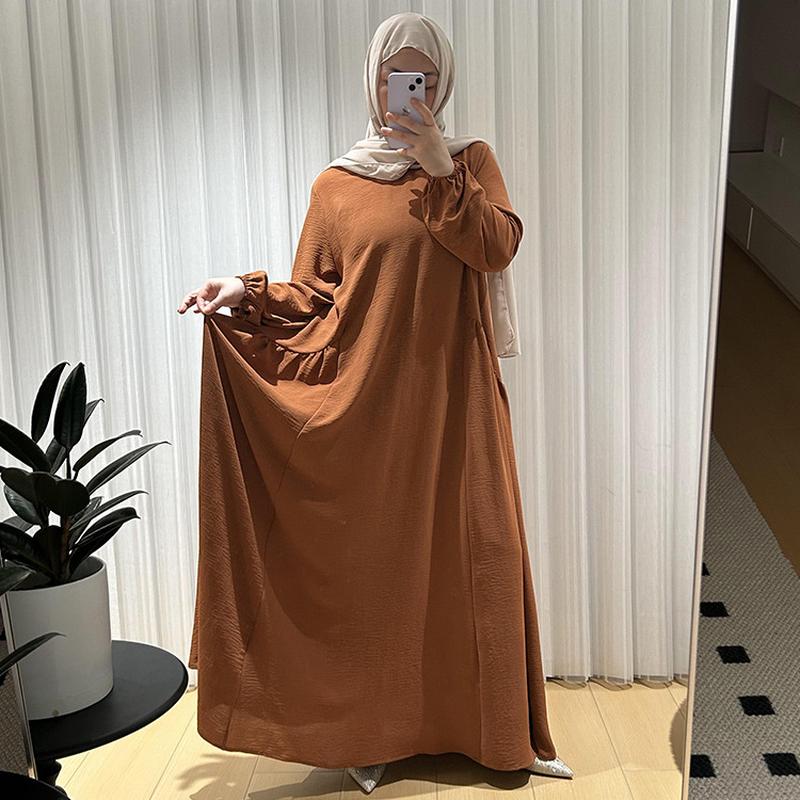 abaya muslim women clothes djellaba fashion dress saudi middle east women clothing mu-054