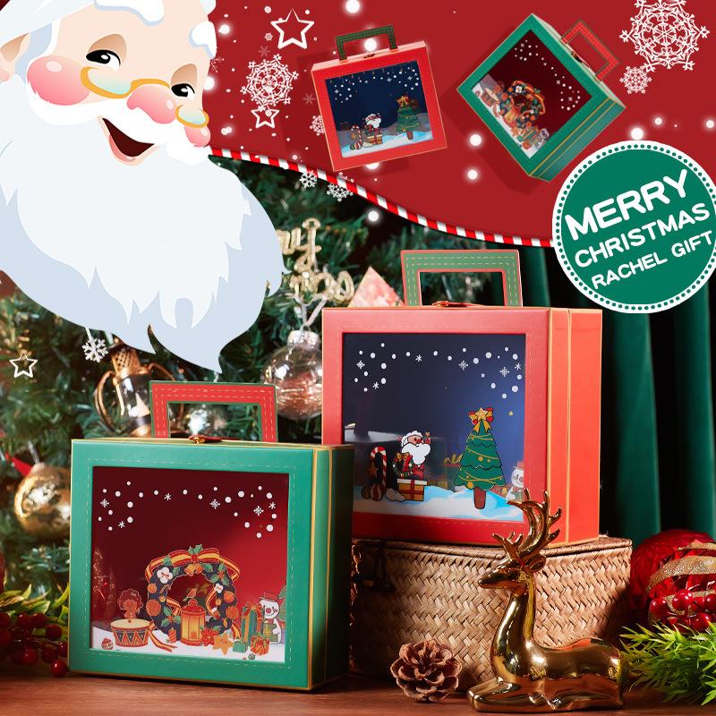 christmas gift box holiday apple packaging box christmas eve apple gift box christmas packaging gift box