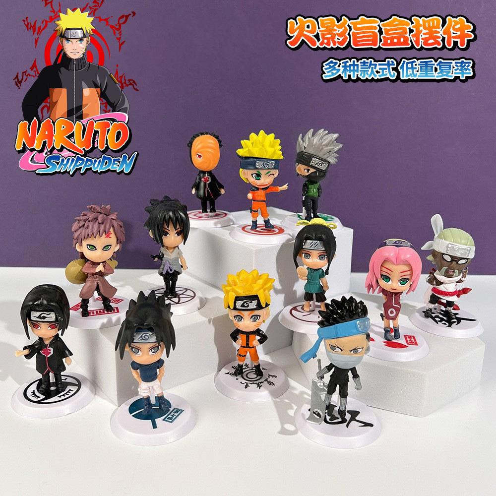 blind box toy naruto hand-made boxed two-dimensional anime peripheral gift one piece hand-made blind box wholesale full figure