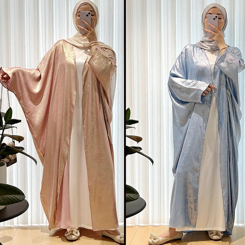 muslim robe female dress abaya middle east women's clothing plus size dress dubai dress suit robe mu796