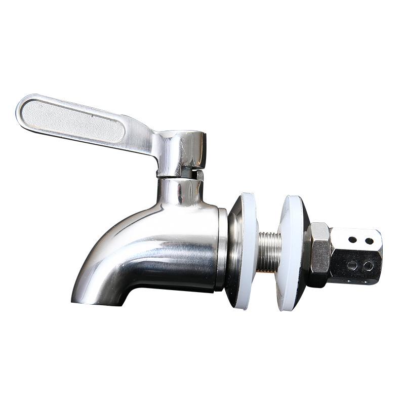 glass wine fermentation jar faucet 304 stainless steel faucet ceramic wine jar water faucet wine jar wine barrel valve switch Item Picture