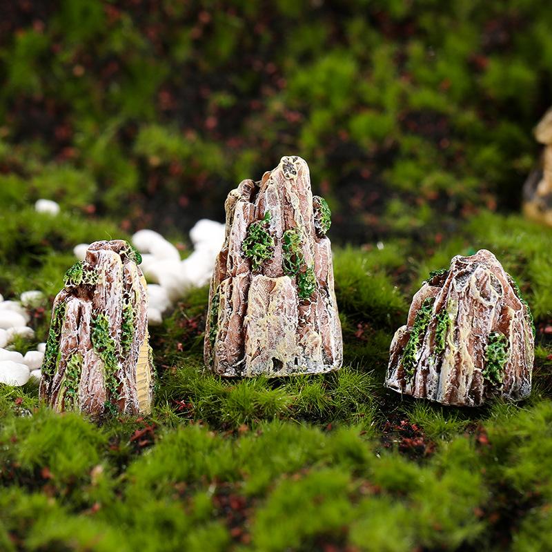 micro landscape accessories resin crafts decoration sand table supplies aquarium accessories rockery