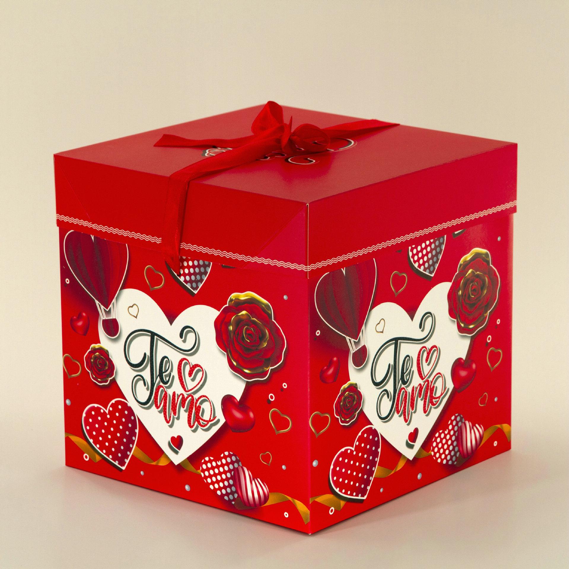 Spanish for Birthdays and Valentine's Days Packaging Gift Christmas Gift Box Creative Gift Box Apple Box Cookie Box Application Scenario