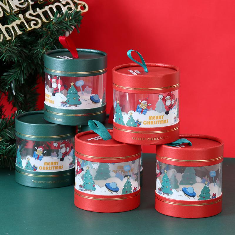 christmas gift box apple gift box wholesale christmas apple box ins wind christmas eve apple box transparent