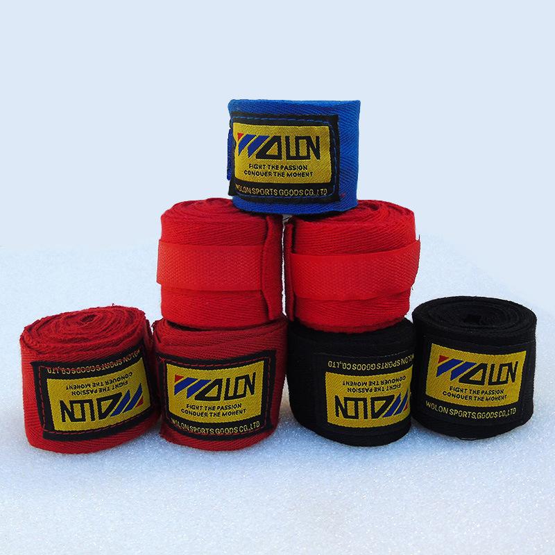 boxing bandage sweat-absorbent boxing hand wrap sanda boxing bandage hand guard elastic boxing gloves bandage sports bandage one piece dropshipping details Picture