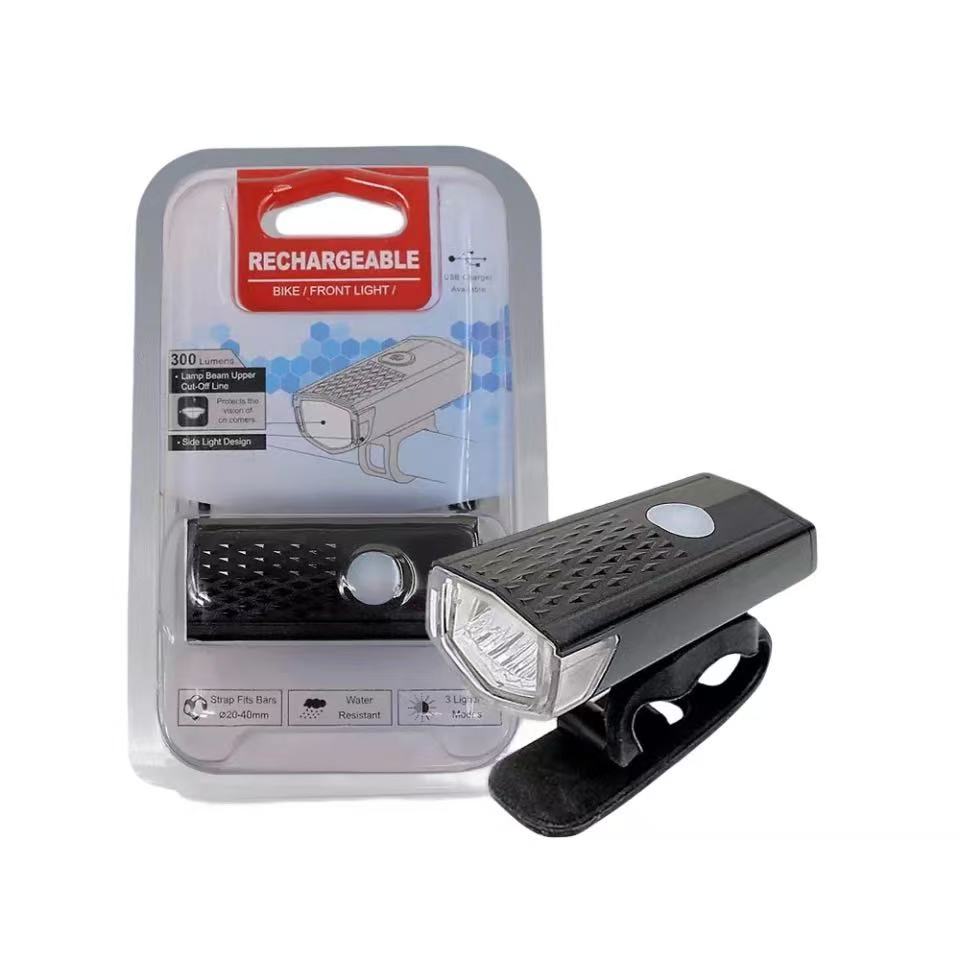 Bicycle headlights, night riding USB charging high-brightness lighting lamps, spotlights, mountain bike headlights, spotlights Application Scenario