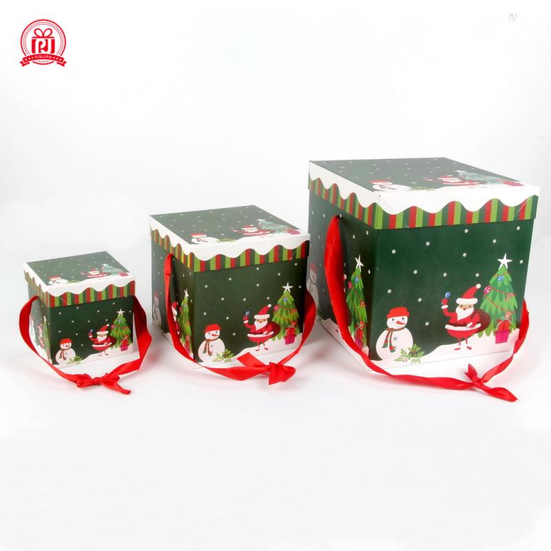 new christmas decoration gift box christmas decoration supplies paper gift gift box christmas eve apple box Application Scenario