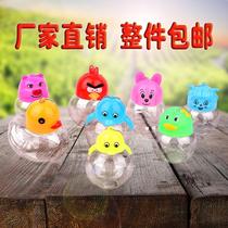 portable small plastic bucket fish tank aquarium goldfish bottle q-shape cup turtle box fish globe stall wholesale