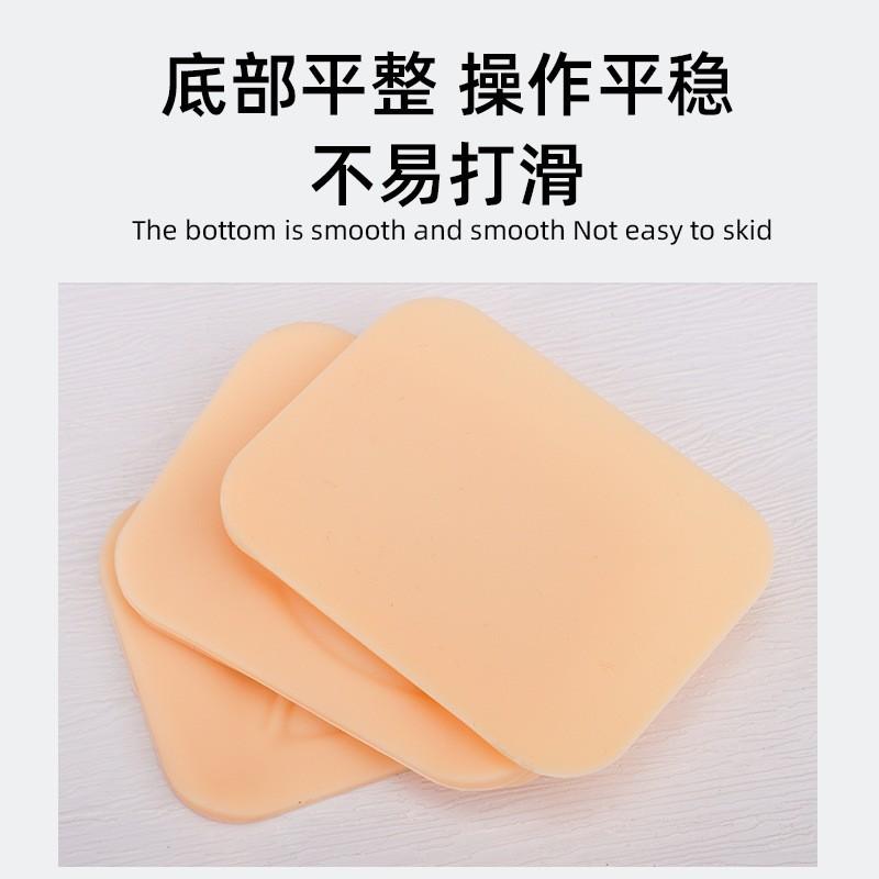 Tattoo Embroidery Practice Leather Silica Gel Artificial Leather Beginner Faux Leather Eyebrow Eye Practice Block Eye Eyebrow Practice Module details Picture