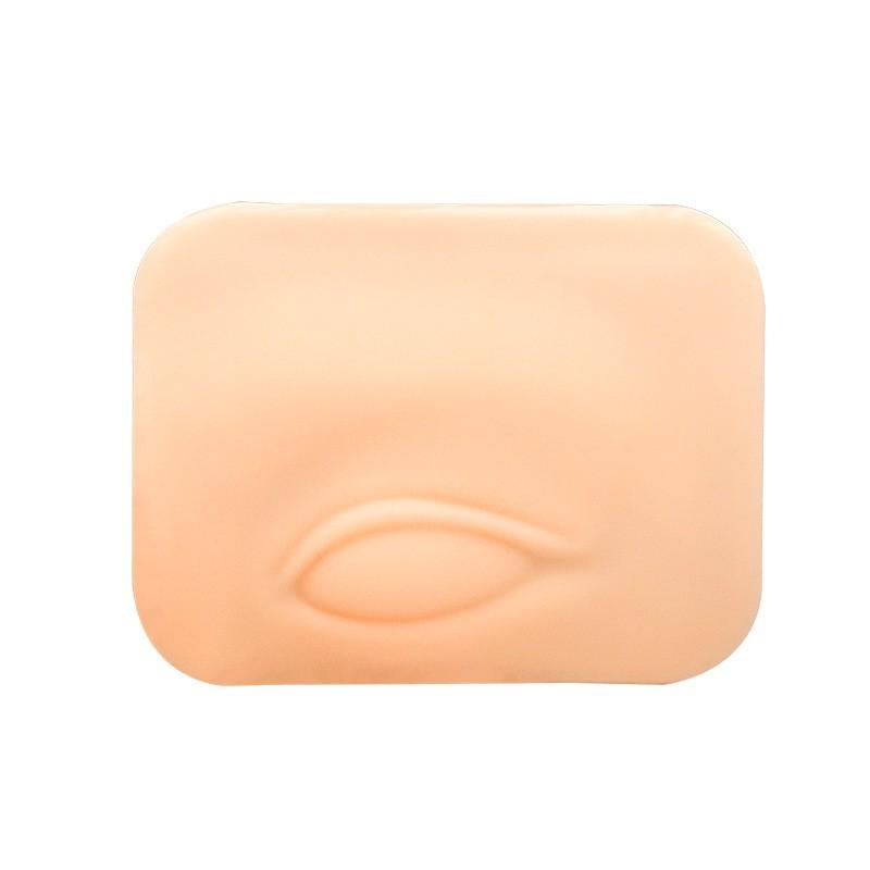 Tattoo Embroidery Practice Leather Silica Gel Artificial Leather Beginner Faux Leather Eyebrow Eye Practice Block Eye Eyebrow Practice Module Item Picture