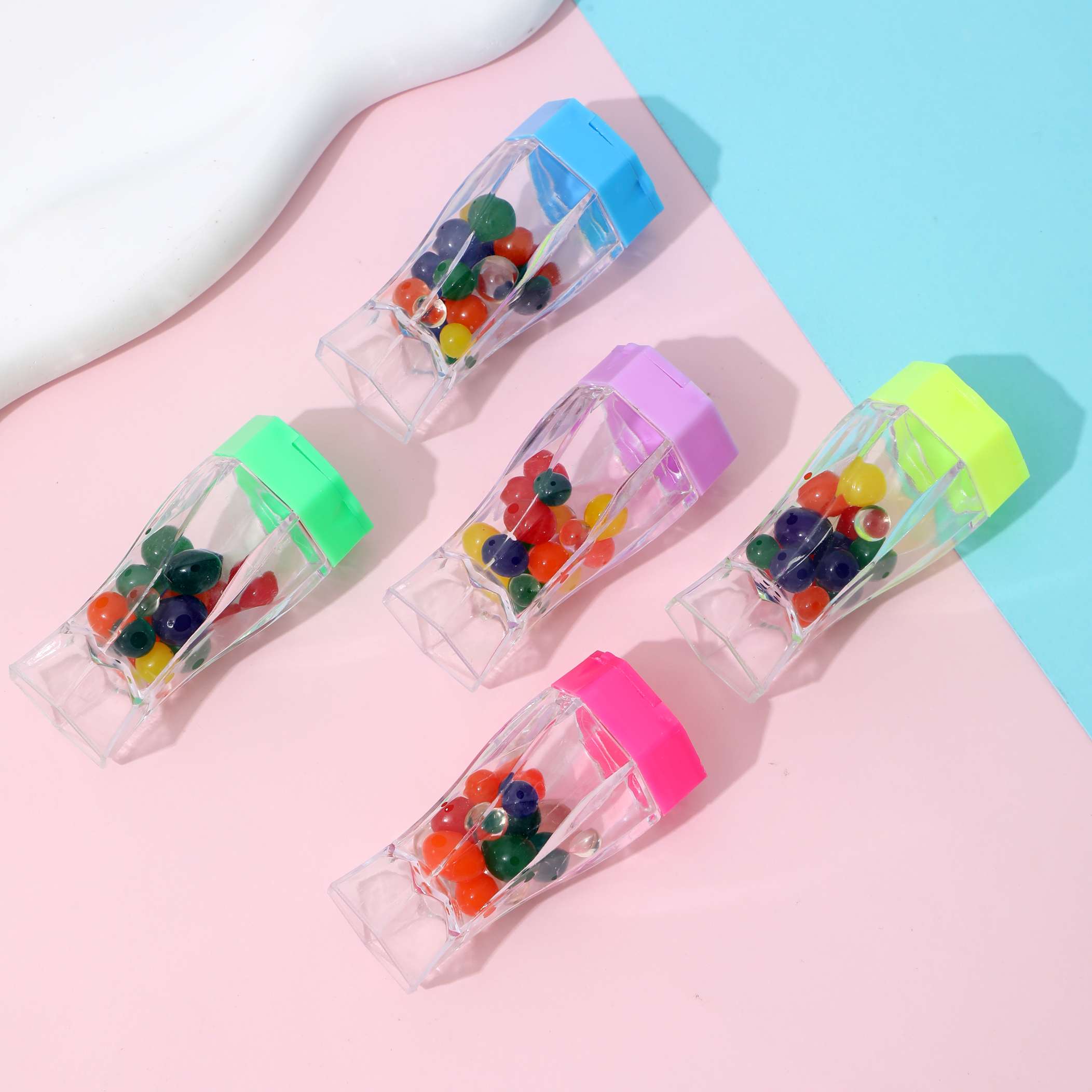 海洋宝宝泡大珠儿童手工DIY放水里会变大玩具小学生玩具学校玩具地摊玩具海洋动物水晶珠