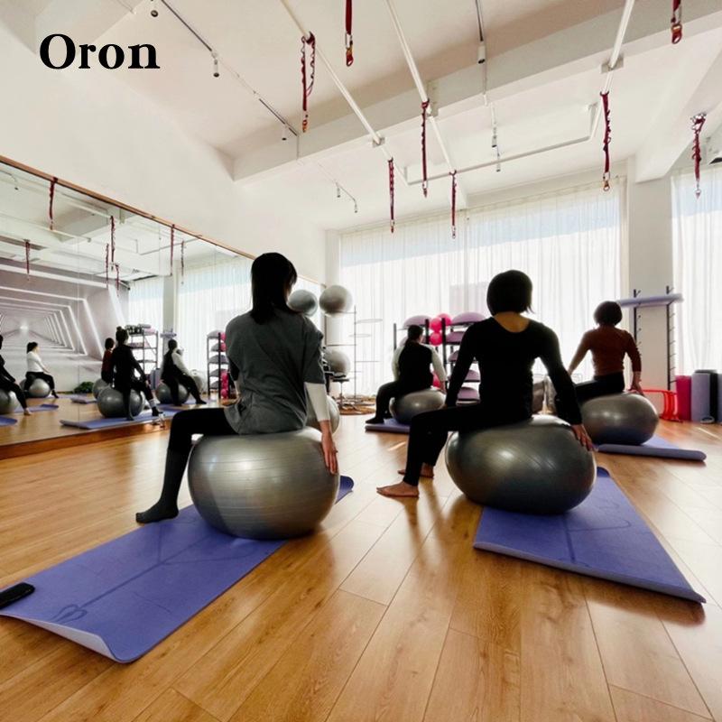 fitness ball thickened explosion-proof yoga dull polish bead maternity special midwife dragon ball children's sensory integration therapy balance ball details Picture