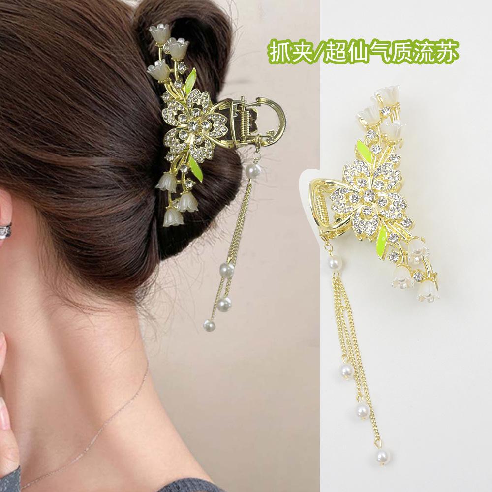 tassel grip new alloy grip tassel hairpin