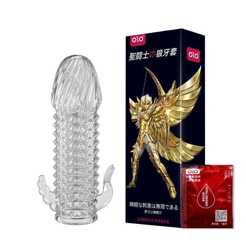 olo wolf tooth set crystal set men's wolf tooth stick adult sex products men's wear toys five foreign trade Item Picture