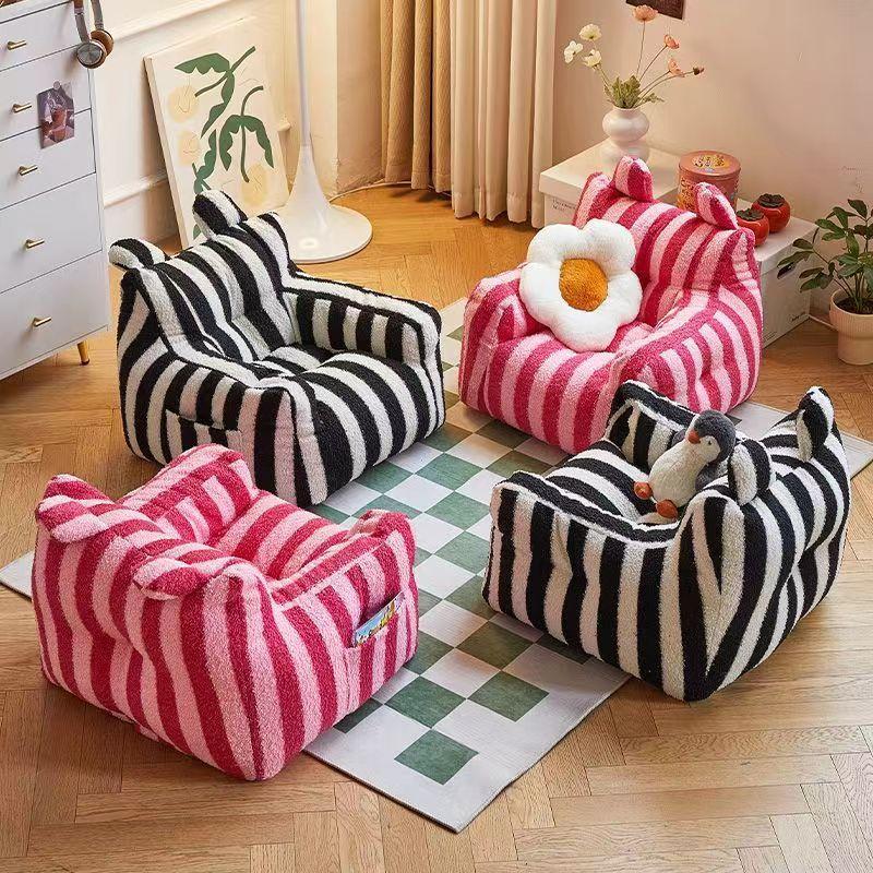 cute cartoon seat children's sofa mini casual reading chair boys and girls lazy small sofa baby sofa