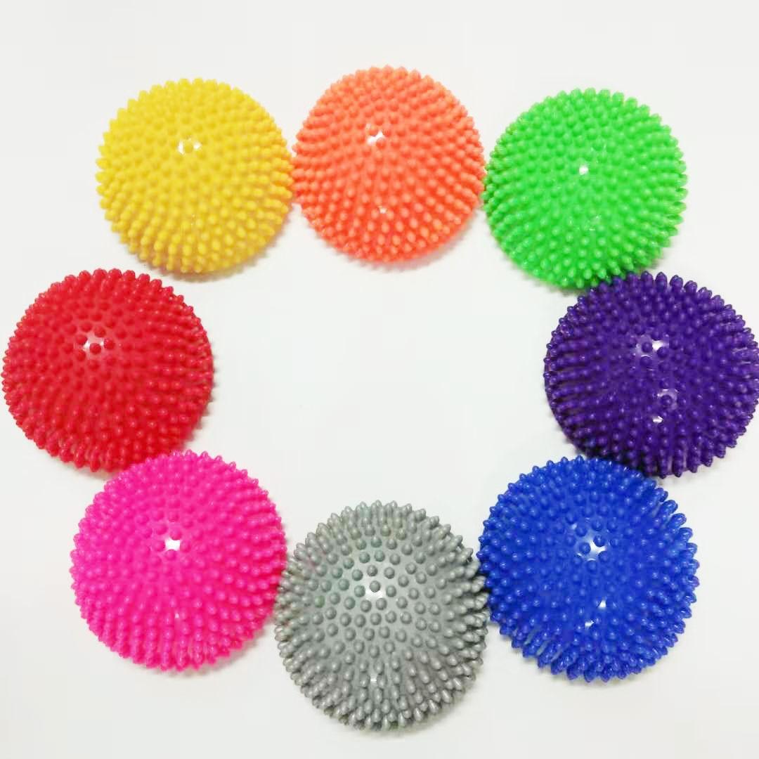 pvc semicircle massage durian ball pineapple ball children's sensory integration therapy foot balance training ball tactile yoga ball full figure