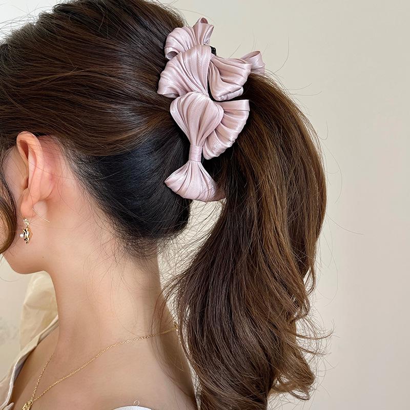 bow bun grip hairpin hair claws hair pins banana clip vertical clip