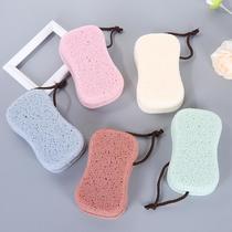 bath gadget sponge bath dusting fantastic exfoliating accessories slot eight-character bath sponge factory delivery wholesale