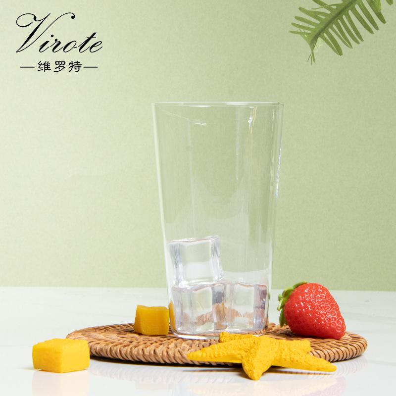 cocktail glass bar collins glass haibo juice beverage cup mojito handmade cup mixing glasses ultra-thin glass details Picture