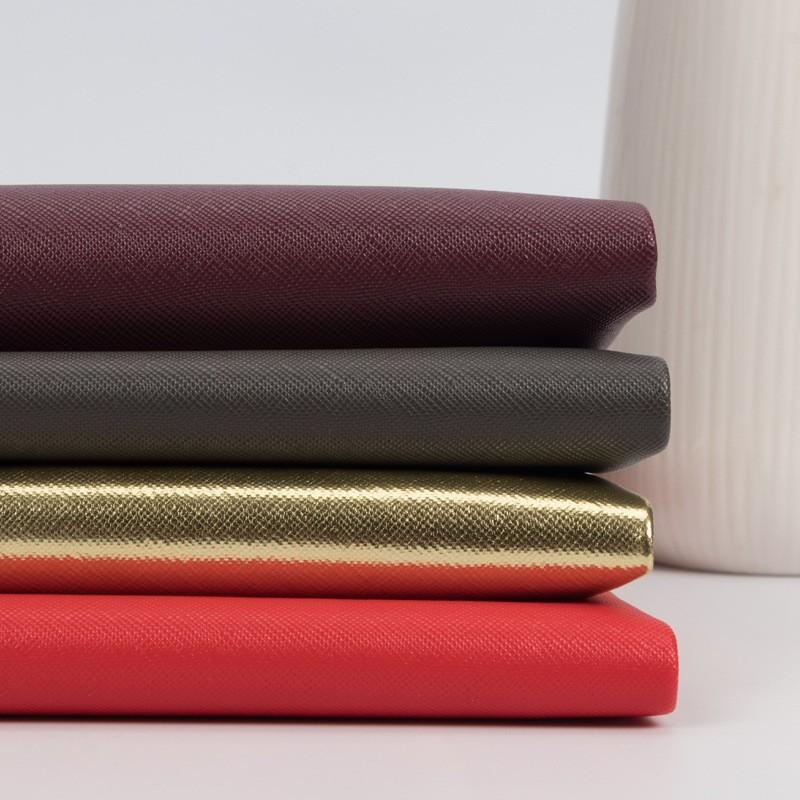 factory wholesale cross pattern pvc leather cosmetic case packaging artificial leather sofa handbag tracksuit set pvc fabric Specification drawing