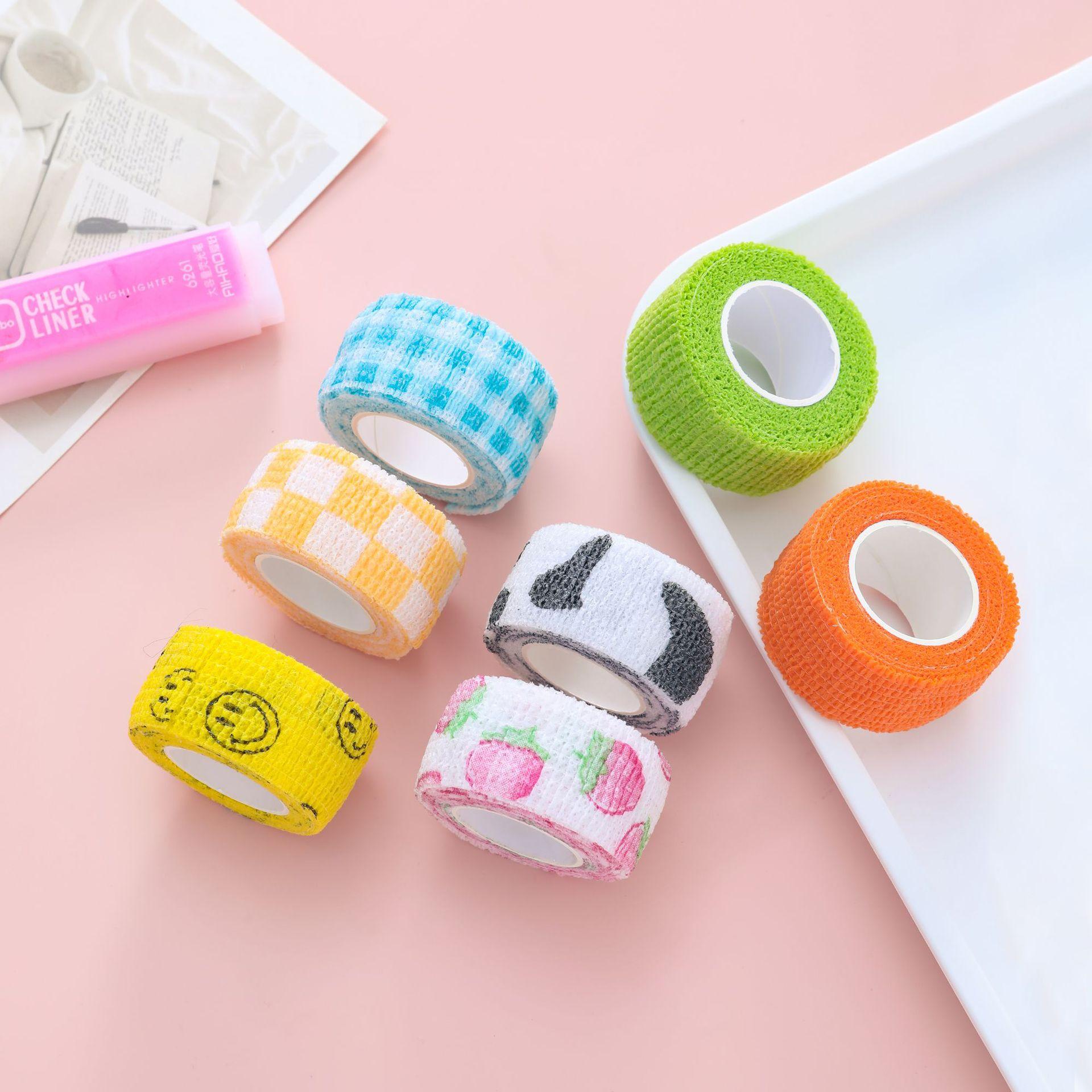 finger guard bandage wholesale writing self-adhesive bandage finger bandage non-woven elastic bandage pet tattoo bandage Application Scenario