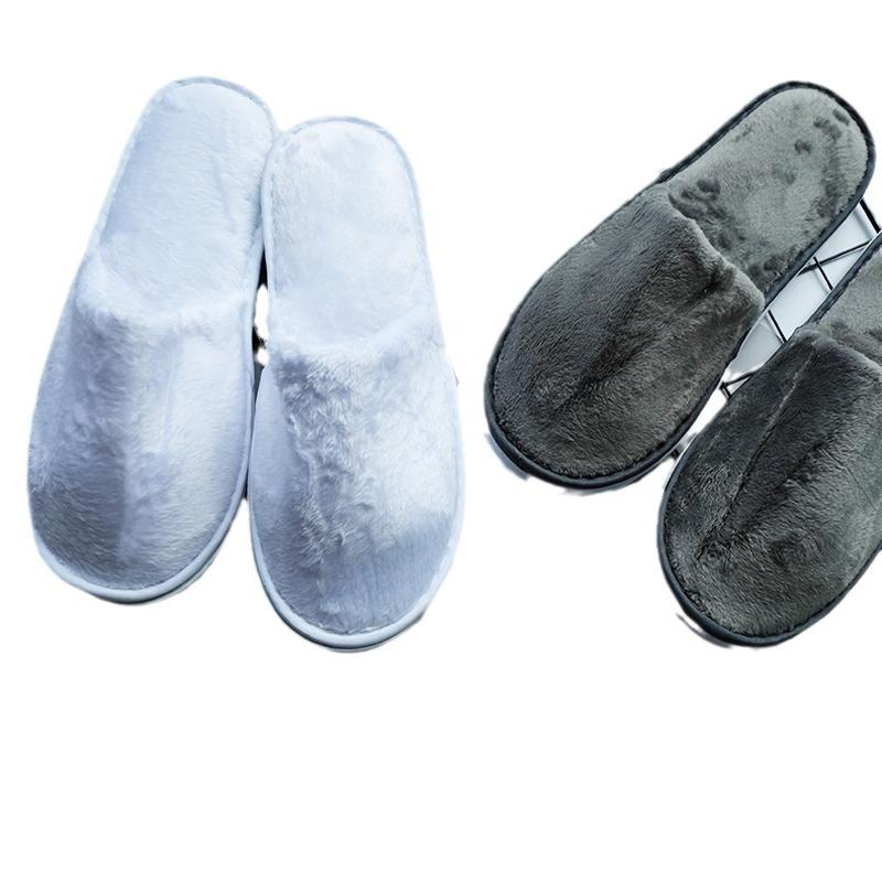 hotel bed & breakfast disposable slippers beauty salon club home room supplies thickened non-slip slippers wholesale Item Picture