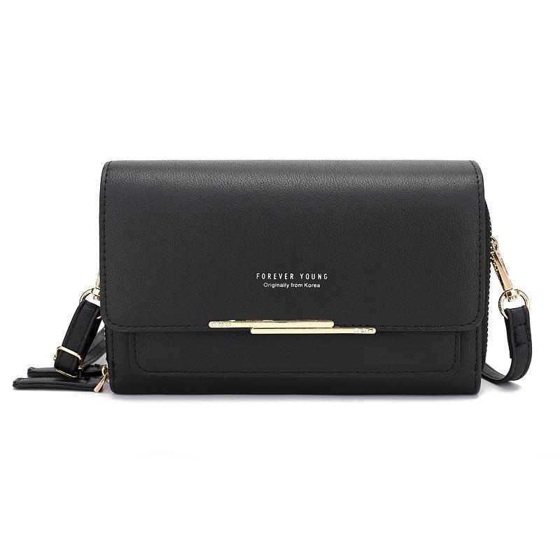 新款时尚钱包女士韩版多卡位手拿包大容量休闲单肩挎包手机包批发