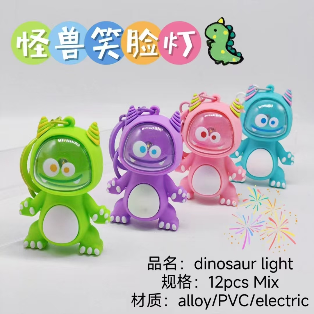 新款亮灯怪兽挂件款式可定做多色挂件挂件