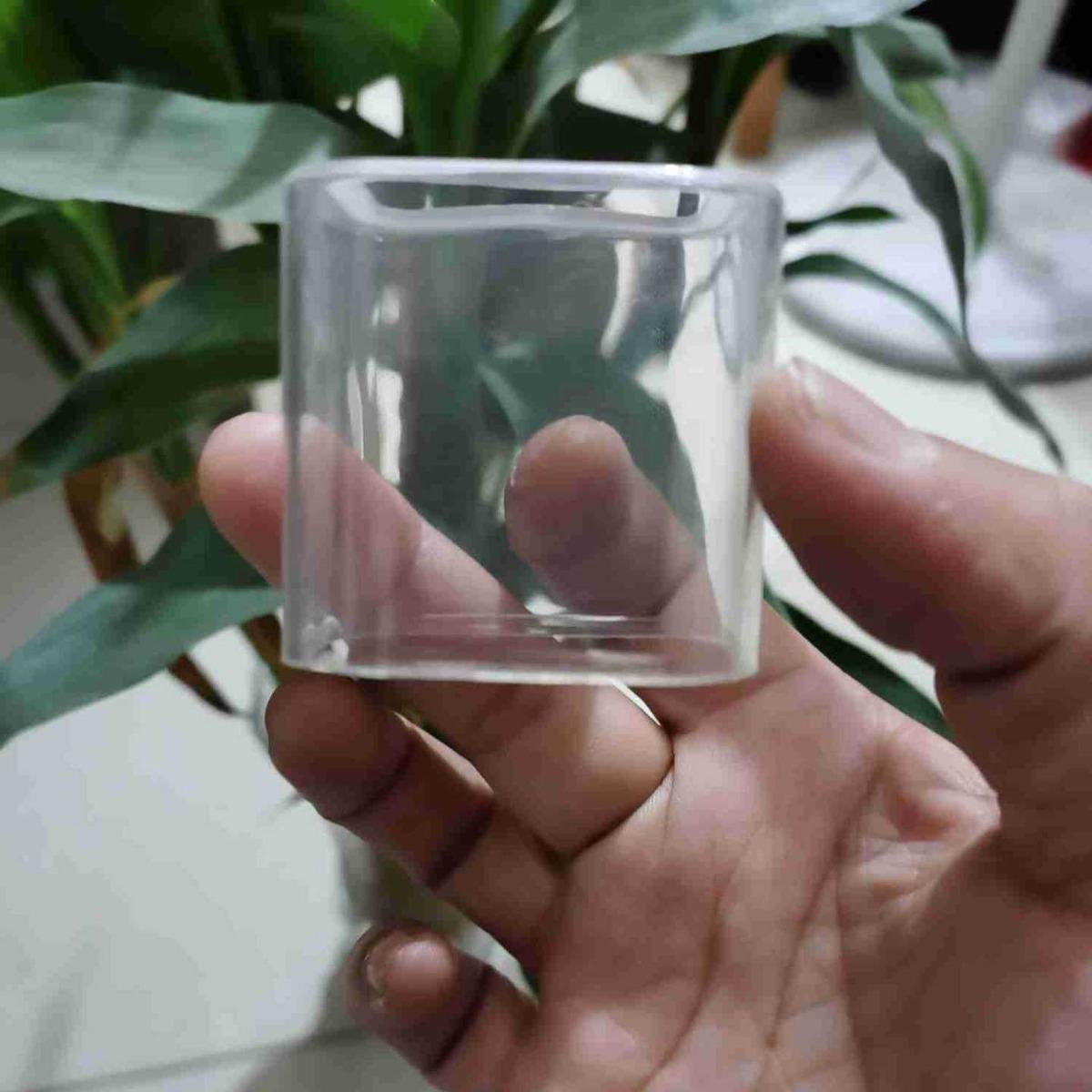 suitable for iphone apple 20w charging plug protective case high transparent tpu material fast charging head protective case full figure