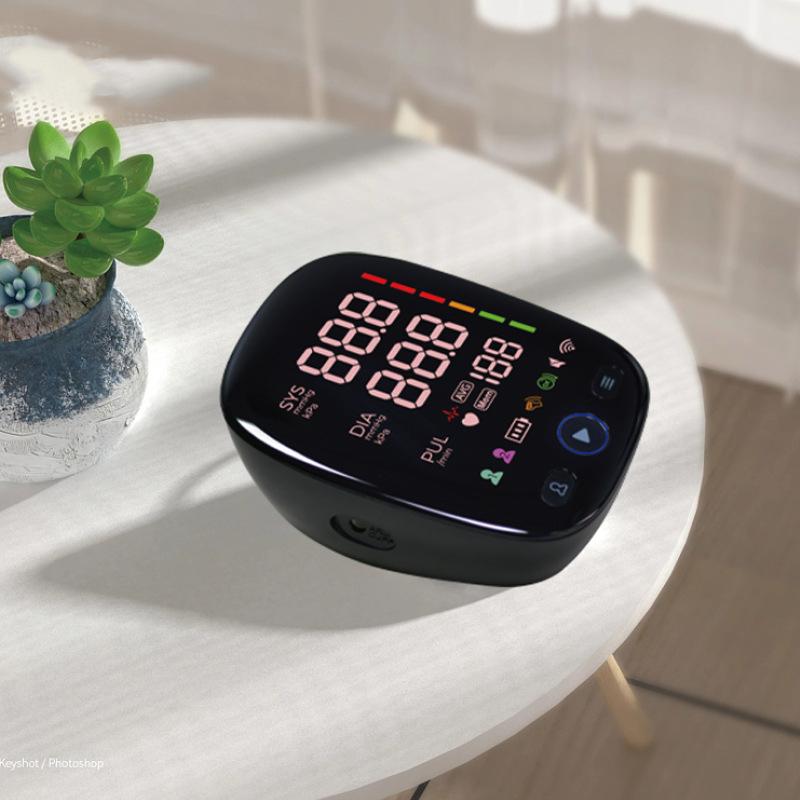 intelligent electronic sphygmomanometer measuring instrument arm measuring instrument household sphygmomanometer foreign trade blood machine pressure device Specification drawing