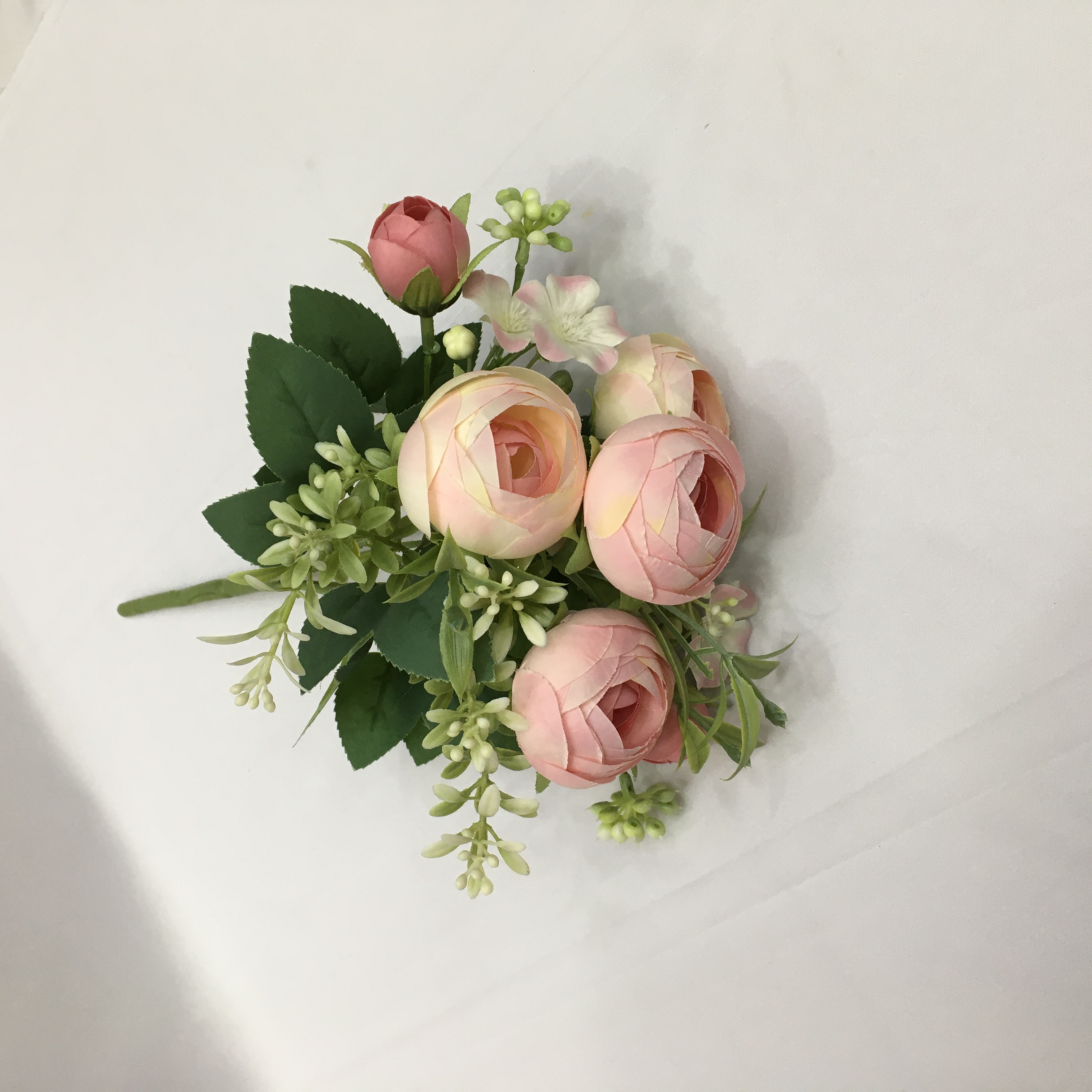 客厅仿真花假花婚庆布置6叉大茶苞详情3