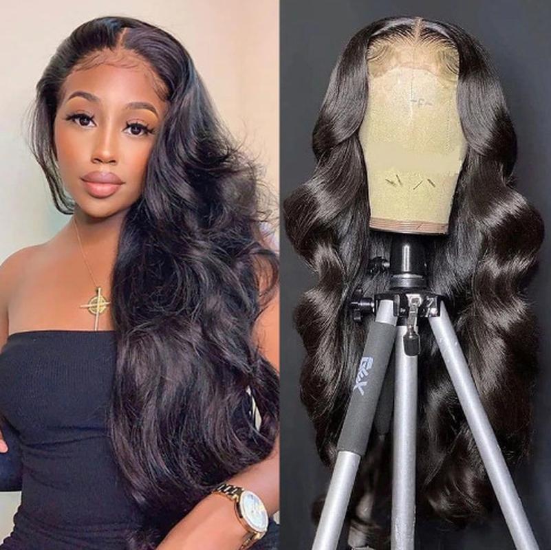 human hair 13x4 lace front wig body wave human hair wig yw190