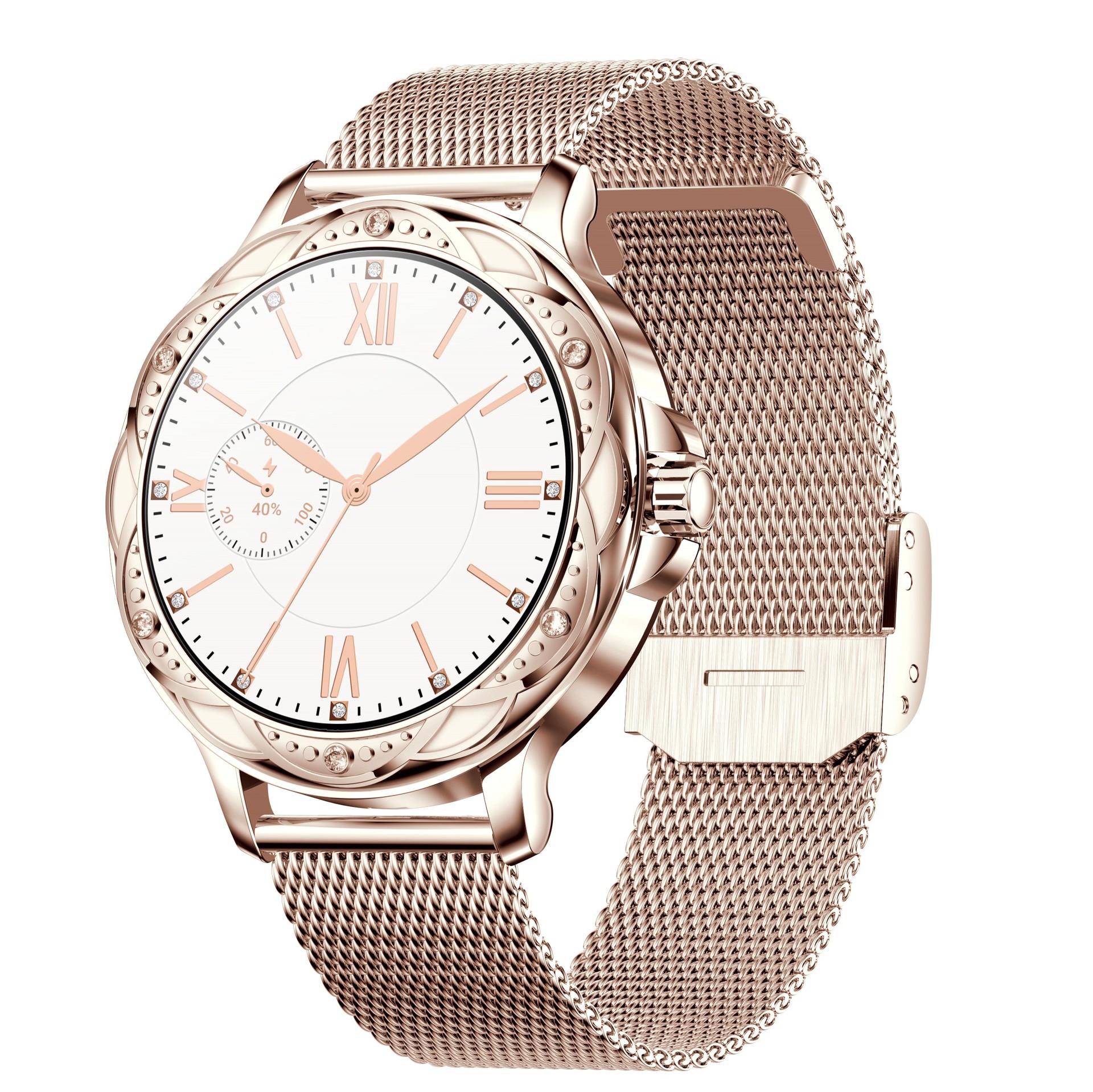 cf12 smart watch new female bluetooth call heart rate blood pressure monitoring information weather sports step counting full figure