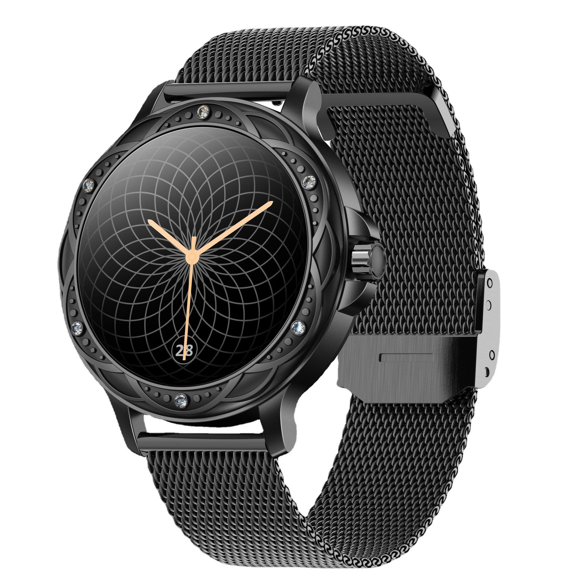 cf12 smart watch new female bluetooth call heart rate blood pressure monitoring information weather sports step counting Item Picture