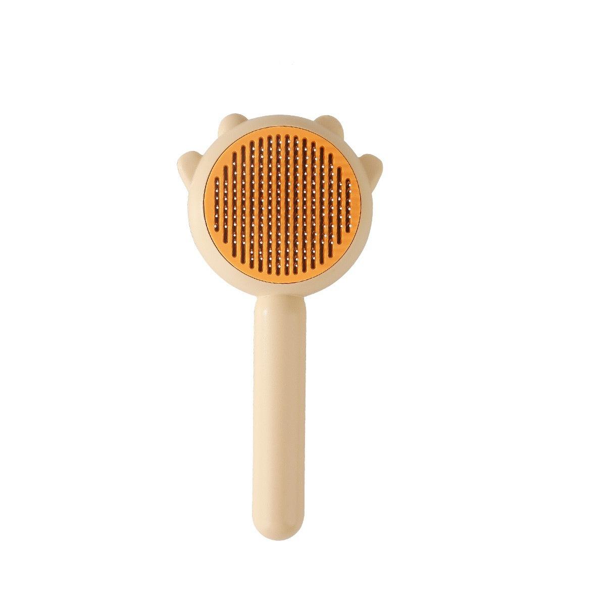 comb dog brush pet one-click float hair cleaning needle comb cleaning beauty comb except hair comb pet supplies Item Picture
