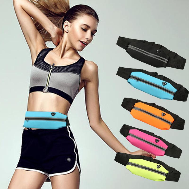 Invisible Sports Waist Bag for Men and Women Running Cell Phone Belt Fashion Simple Workout Equipment Lightweight Waterproof Small Bag full figure
