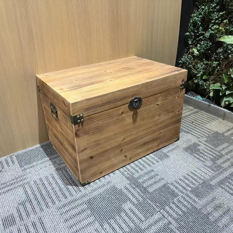 9zrt vintage original wooden box with lock solid wooden box custom antique box decoration old wood case number storage box